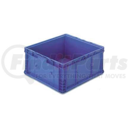 NXO2422-11-BL by LEWIS-BINS.COM - ORBIS Stakpak NXO2422-11 Modular Straight Wall Container, 24"L x 22-1/2"W x 10-29/32"H, Blue