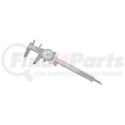 4100-0202 by ABS IMPORT TOOLS - Import Precision Dial Caliper With White Dial,  6"