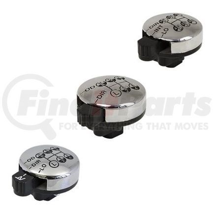 TRV4487 by TECTRAN - Automatic Transmission Shift Lever Knob - Selector Valve, 3 Positions, 9 Speed