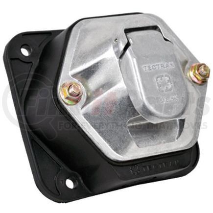 670-72005 by TECTRAN - Trailer Receptacle Socket - 7-Way, Die-Cast, without Breakers, with Nosebox