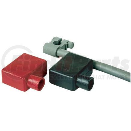 55727R by TECTRAN - Battery Terminal Cover - Red, 2-1 Gauge, Left Elbow Terminal, PVC