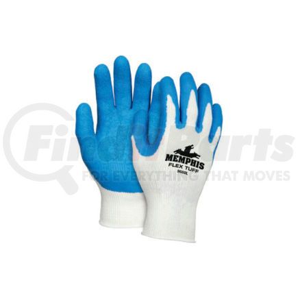 9680L by MCR SAFETY - Premium Latex Coated String Gloves, Memphis Glove 9680L, 1-Pair