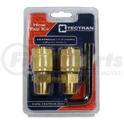 70-31802 by TECTRAN - Field Installable Ftg Kit-1/2" ID- 3/8" Swl