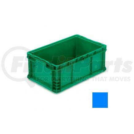 NXO2415-9-BL by LEWIS-BINS.COM - ORBIS Stakpak NXO2415-9 Modular Straight Wall Container, 24"L x 15"W x 9-1/2"H, Blue