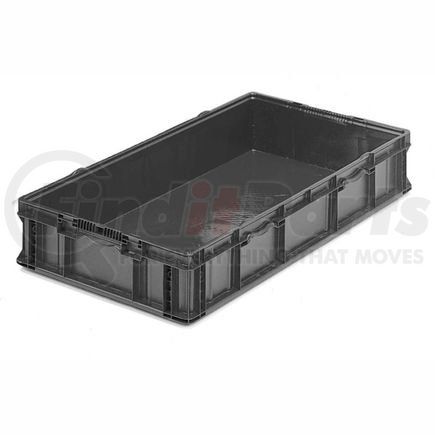 SO4822-7GRAY by LEWIS-BINS.COM - ORBIS Stakpak SO4822-7 Plastic Long Stacking Container 48 x 22-1/2 x 7-1/4 Gray