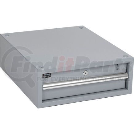 606957GY by GLOBAL INDUSTRIAL - Global Industrial&#153; 6"H Stacking Workbench Drawer, Gray