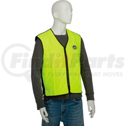 12534 by ERGODYNE - Ergodyne&#174; Chill-Its&#174; 6665 Evaporative Cooling Vest, Lime, Large