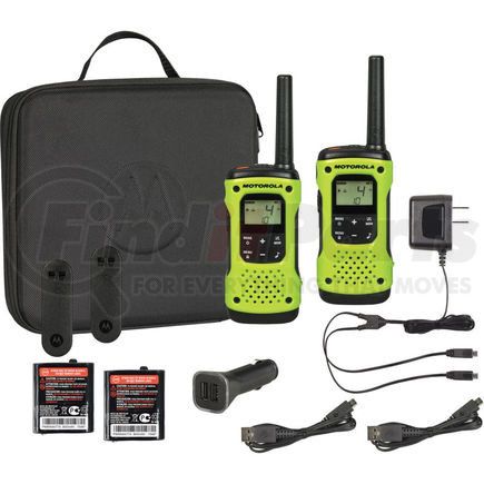 T605 by MOTOROLA - Motorola Talkabout&#174; T605 Waterproof Rechargeable Two-Way Radios - 2 Pack