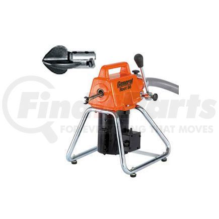 RT-66-D by GENERAL WIRE SPRING COMPANY - General Wire RT-66-D Root 66 Drain/Sewer Cleaning Machine W/ 11 Cables, 2 Cutter Sets & Tool Box