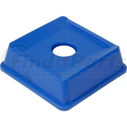 FG279100DBLUE by RUBBERMAID - Rubbermaid&#174; Square Bottle & Can Recycling Lid