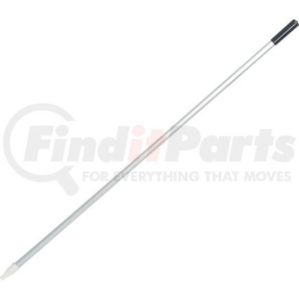 FG635500GRAY by RUBBERMAID - Rubbermaid&#174; Aluminum Broom Handle With Plastic Threaded End