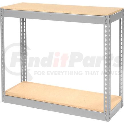 130160 by GLOBAL INDUSTRIAL - Global Industrial&#8482; Record Storage Without Boxes 42"W x 15"D x 36"H - Gray