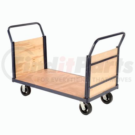 952670 by GLOBAL INDUSTRIAL - Global Industrial&#8482; Euro Truck With Wood Ends & Deck 60 x 30 2400 Lb. Capacity