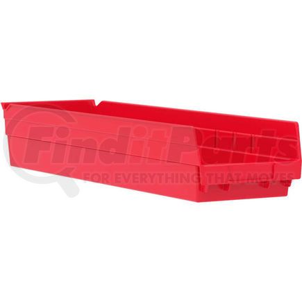 30164RED by AKRO MILS - Akro-Mils Plastic Nesting Storage Shelf Bin 30164 - 6-5/8"W x 23-5/8"D x 4"H Red