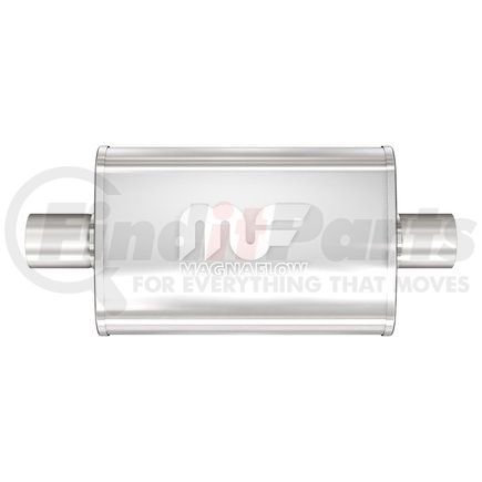 11214 by MAGNAFLOW EXHAUST PRODUCT - Straight-Through Performance Muffler; 2in. Center/Center;  4x14x9 Body