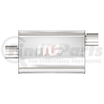 11365 by MAGNAFLOW EXHAUST PRODUCT - Straight-Through Performance Muffler; 2.25in. Offset/Center;  4x11x9 Body