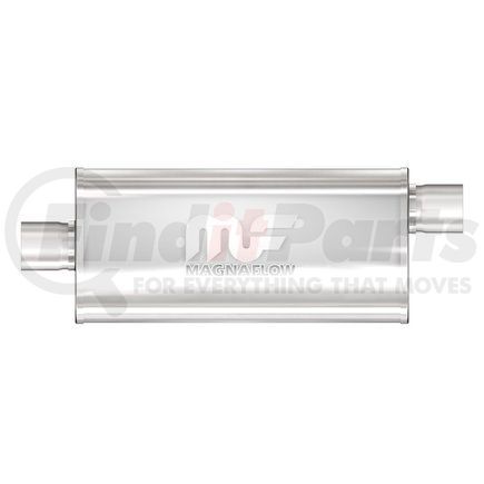 14229 by MAGNAFLOW EXHAUST PRODUCT - Straight-Through Performance Muffler; 3in. Offset/Center;  5x14x8 Body