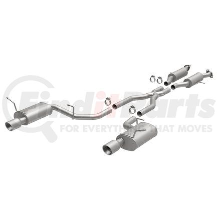 15068 by MAGNAFLOW EXHAUST PRODUCT - Street Series Stainless Cat-Back System