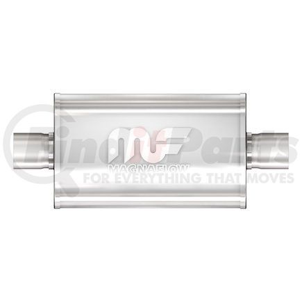 12214 by MAGNAFLOW EXHAUST PRODUCT - Straight-Through Performance Muffler; 2in. Center/Center;  5x14x8 Body