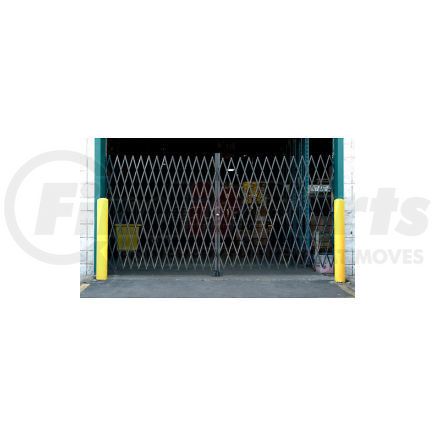 241689 by GLOBAL INDUSTRIAL - Global Industrial&#8482; Double Folding Security Gate 10'W x 5'H