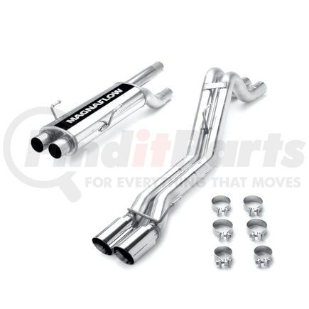 15832 by MAGNAFLOW EXHAUST PRODUCT - Street Series Stainless Cat-Back System