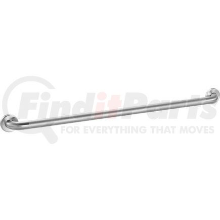 641282 by GLOBAL INDUSTRIAL - Global Industrial&#153; Straight Grab Bar, Peened Stainless Steel - 42"W x 1-1/2" Dia.