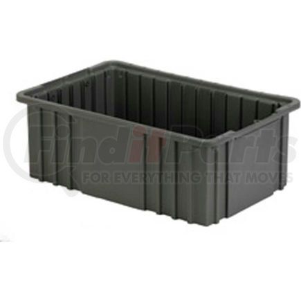 NDC2060  Grey by LEWIS-BINS.COM - LEWISBins Divider Box NDC2060 16-1/2" x 10-7/8" x 6", Gray