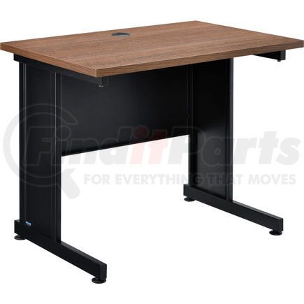 249012AWN by GLOBAL INDUSTRIAL - Interion&#174; 36" Desk - Walnut