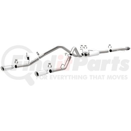 15268 by MAGNAFLOW EXHAUST PRODUCT - Street Series Stainless Cat-Back System