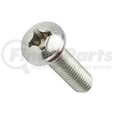 CNC08045 by TITAN FASTENERS - M8 X 1.25 x 45mm Machine Screw - Phillips Pan Head - Class 4.8 - Steel - Zinc - 50 Pk