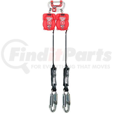 MFLC-3-Z7/6FT by NORTH SAFETY - Miller&#174; Twin Turbo&#8482; G2 6'L Fall Protection System, Steel Snap Hooks, MFLC-3-Z7/6FT