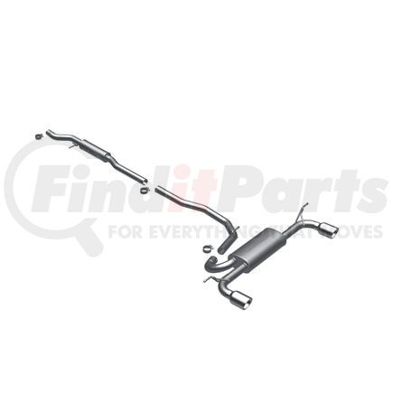 16871 by MAGNAFLOW EXHAUST PRODUCT - Street Series Stainless Cat-Back System