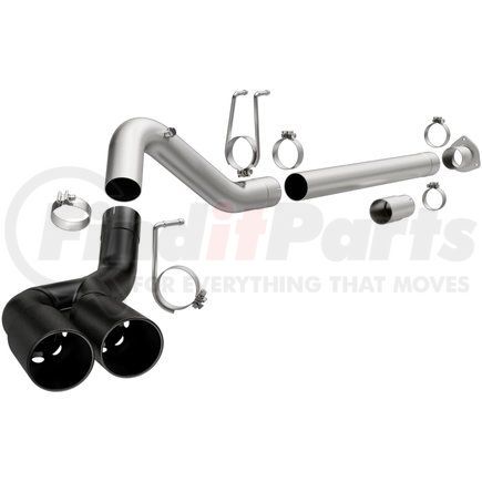 17068 by MAGNAFLOW EXHAUST PRODUCT - Black DPF Series Diesel 4in. Filter-Back