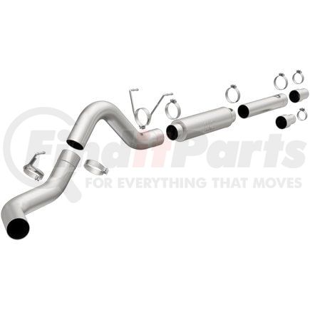 17876 by MAGNAFLOW EXHAUST PRODUCT - MagnaFlow Pro Series Diesel 5in. Cat-Back