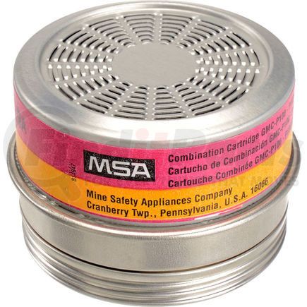 815180 by MSA - MSA Comfo&#174; Respirator Cartridges, Organic Vapor/Acid Gas/P100, 6/Box, 815180