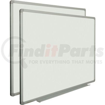 695653PK by GLOBAL INDUSTRIAL - Global Industrial&#8482; Porcelain Dry Erase White Board - 36 x 24 - 2 Pack