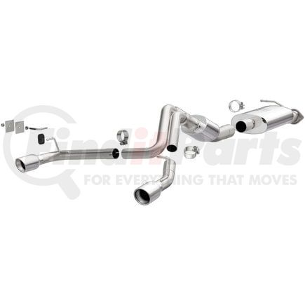 16772 by MAGNAFLOW EXHAUST PRODUCT - Street Series Stainless Cat-Back System