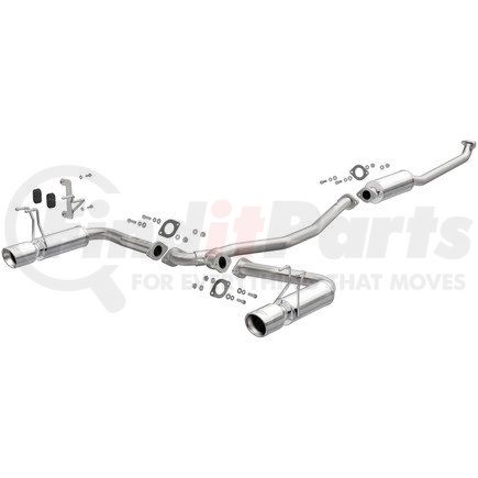 19313 by MAGNAFLOW EXHAUST PRODUCT - Street Series Stainless Cat-Back System