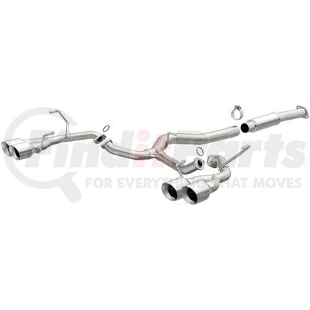 19361 by MAGNAFLOW EXHAUST PRODUCT - Competition Series Stainless Cat-Back System