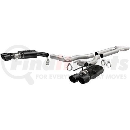19369 by MAGNAFLOW EXHAUST PRODUCT - Competition Series Black Cat-Back System