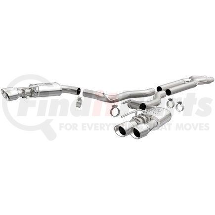 19368 by MAGNAFLOW EXHAUST PRODUCT - Competition Series Stainless Cat-Back System