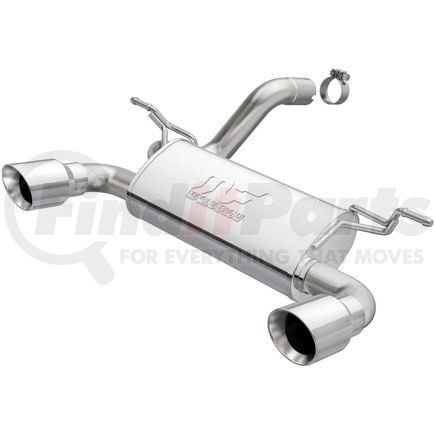 19385 by MAGNAFLOW EXHAUST PRODUCT - Street Series Stainless Axle-Back System