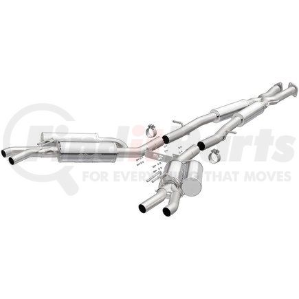 19406 by MAGNAFLOW EXHAUST PRODUCT - Competition Series Stainless Cat-Back System