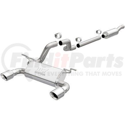 19416 by MAGNAFLOW EXHAUST PRODUCT - Street Series Stainless Cat-Back System