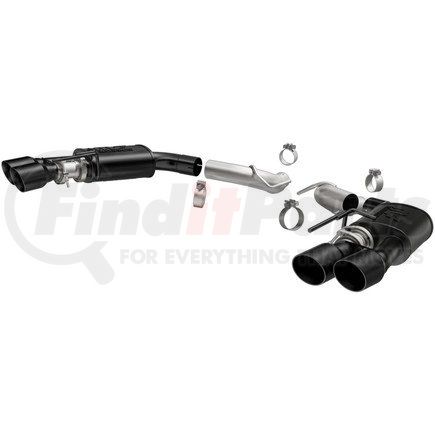 19419 by MAGNAFLOW EXHAUST PRODUCT - Competition Series Black Axle-Back System