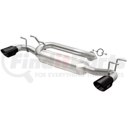 19459 by MAGNAFLOW EXHAUST PRODUCT - Street Series Black Chrome Axle-Back System