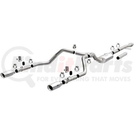 19471 by MAGNAFLOW EXHAUST PRODUCT - Street Series Stainless Cat-Back System