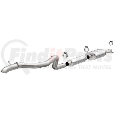 19539 by MAGNAFLOW EXHAUST PRODUCT - Overland Series Stainless Cat-Back System