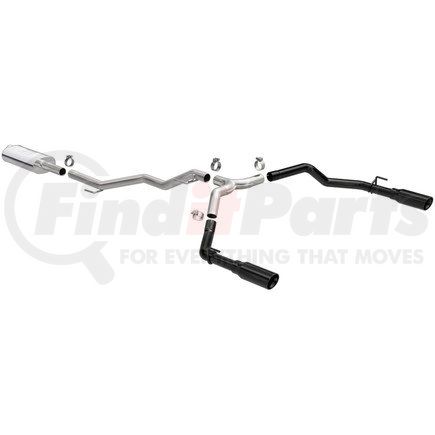 19487 by MAGNAFLOW EXHAUST PRODUCT - Street Series Black Cat-Back System