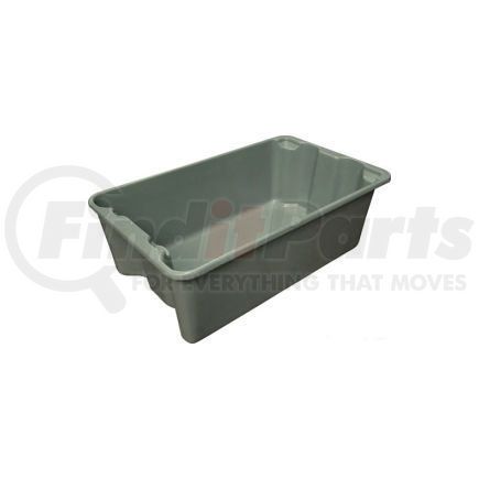 7805085172 by MOLDED FIBERGLASS COMPANIES - Molded Fiberglass Toteline Nest and Stack Tote 780508 - 24-1/4" x 14-3/4" x 8", Gray